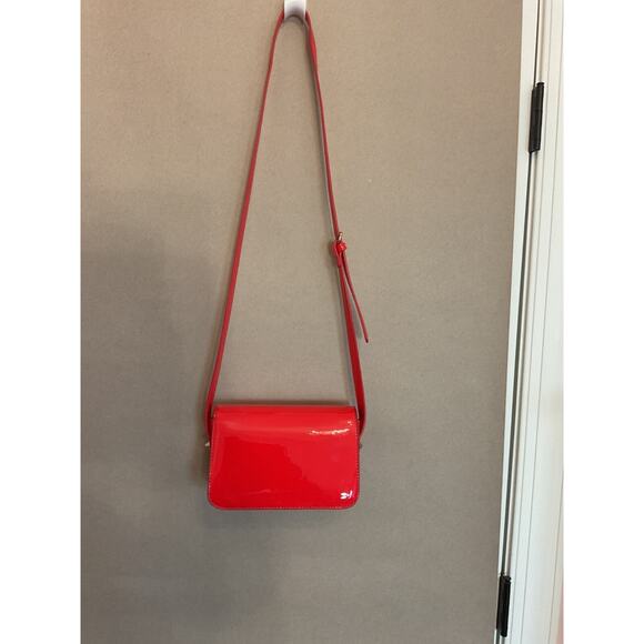 Retro Inspired Red Mod/Hippy Crossbody Purse - Picture 3 of 8